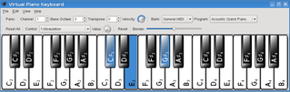 [Virtual MIDI Piano Keyboard]